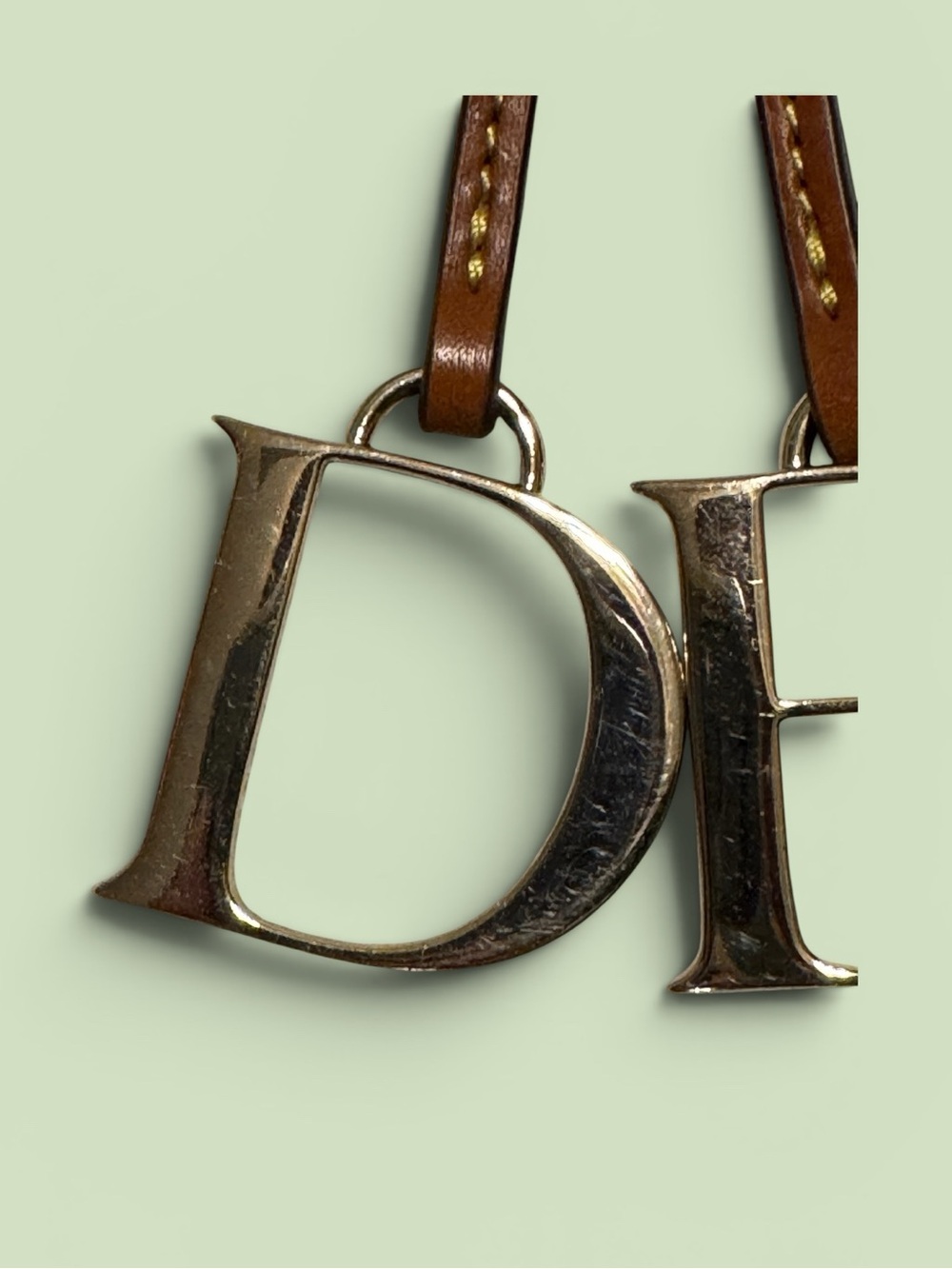 Dooney & Bourke - Initial Bag Charm - DB with Leather Strap - Picture 2 of 7